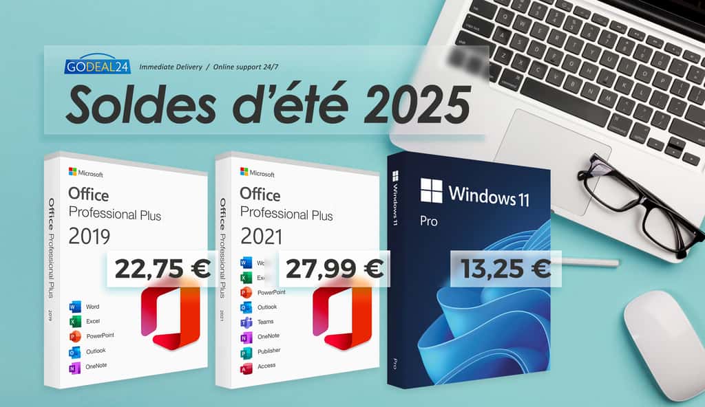 Licences Microsoft Office et Windows à vie